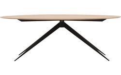 Goossens excellent eettafel uniek blank eiken - 8211525-02