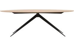 Goossens excellent eettafel uniek blank eiken - 8211526-02