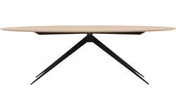 Goossens excellent eettafel uniek blank eiken - 8211528-02