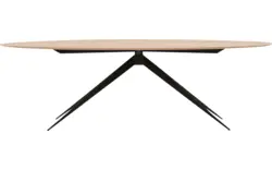 Goossens excellent eettafel uniek blank eiken - 8211528-02