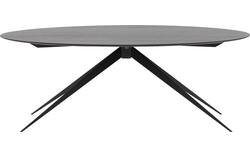 Goossens excellent eettafel uniek zwart eiken - 8211532-02