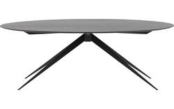 Goossens excellent eettafel uniek zwart eiken - 8211533-02