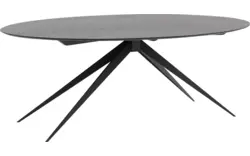 Goossens excellent eettafel uniek zwart eiken - 8211533-02