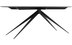 Goossens excellent eettafel uniek zwart eiken - 8211533-02