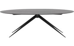 Goossens excellent eettafel uniek zwart eiken - 8211534-02
