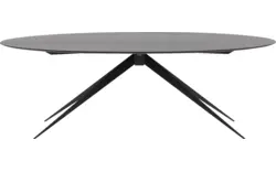 Goossens excellent eettafel uniek zwart eiken - 8211534-02