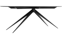 Goossens excellent eettafel uniek zwart eiken - 8211534-02