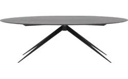 Goossens excellent eettafel uniek zwart eiken - 8211535-02