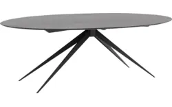 Goossens excellent eettafel uniek zwart eiken - 8211535-02