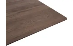 Goossens excellent eettafel uniek donker bruin eiken - 8211547-02