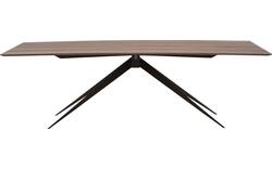 Goossens excellent eettafel uniek donker bruin eiken - 8211548-01