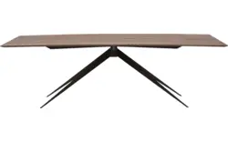 Goossens excellent eettafel uniek donker bruin eiken - 8211548-02