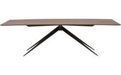 Goossens excellent eettafel uniek donker bruin eiken - 8211549-01