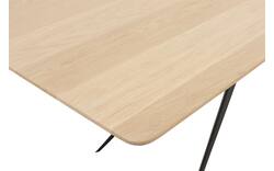 Goossens excellent eettafel uniek blank eiken - 8211566-02