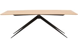 Goossens excellent eettafel uniek blank eiken - 8211567-01