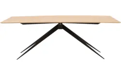Goossens excellent eettafel uniek blank eiken - 8211567-02
