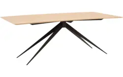 Goossens excellent eettafel uniek blank eiken - 8211567-02