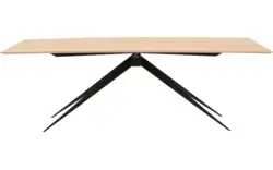 Goossens excellent eettafel uniek blank eiken - 8211568-02