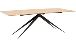 Goossens excellent eettafel uniek blank eiken - 8211568-02
