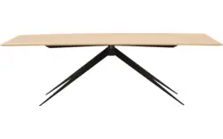 Goossens excellent eettafel uniek blank eiken - 8211569-02