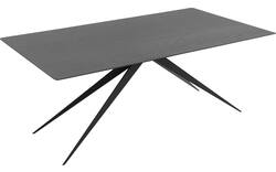 Goossens excellent eettafel uniek zwart eiken - 8211573-02
