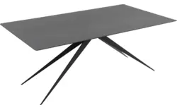Goossens excellent eettafel uniek zwart eiken - 8211573-02
