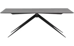 Goossens excellent eettafel uniek zwart eiken - 8211574-02