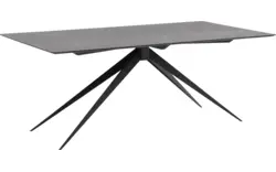 Goossens excellent eettafel uniek zwart eiken - 8211574-02