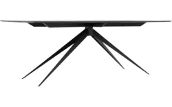 Goossens excellent eettafel uniek zwart eiken - 8211574-02