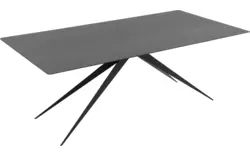 Goossens excellent eettafel uniek zwart eiken - 8211574-02
