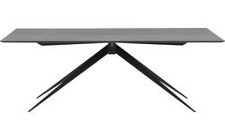 Goossens excellent eettafel uniek zwart eiken - 8211575-01