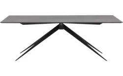 Goossens excellent eettafel uniek zwart eiken - 8211575-02