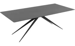 Goossens excellent eettafel uniek zwart eiken - 8211575-02