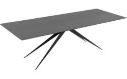 Goossens excellent eettafel uniek zwart eiken - 8211577-02