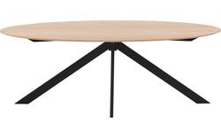 Goossens excellent eettafel uniek blank eiken - 8211609-02