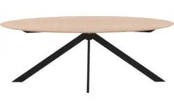 Goossens excellent eettafel uniek blank eiken - 8211609-01