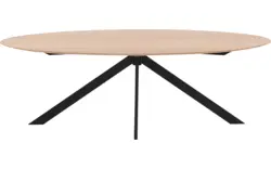 Goossens excellent eettafel uniek blank eiken - 8211611-01