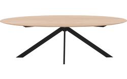 Goossens excellent eettafel uniek blank eiken - 8211612-02