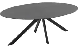 Goossens excellent eettafel uniek zwart eiken - 8211615-02