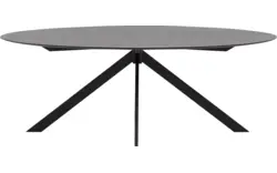 Goossens excellent eettafel uniek zwart eiken - 8211616-02