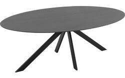 Goossens excellent eettafel uniek zwart eiken - 8211616-02