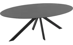 Goossens excellent eettafel uniek zwart eiken - 8211616-02