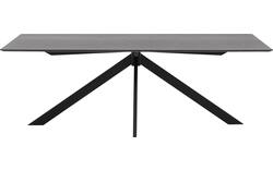 Goossens excellent eettafel uniek zwart eiken - 8211617-01