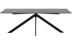 Goossens excellent eettafel uniek zwart eiken - 8211617-02