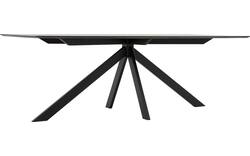 Goossens excellent eettafel uniek zwart eiken - 8211617-02