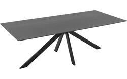 Goossens excellent eettafel uniek zwart eiken - 8211617-02