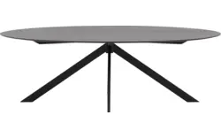 Goossens excellent eettafel uniek zwart eiken - 8211618-02