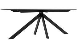 Goossens excellent eettafel uniek zwart eiken - 8211618-02