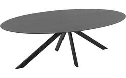 Goossens excellent eettafel uniek zwart eiken - 8211618-02
