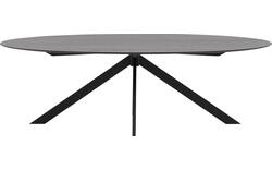 Goossens excellent eettafel uniek zwart eiken - 8211619-01